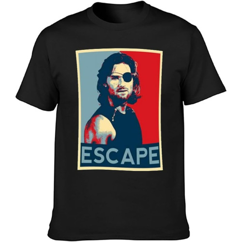 Men's Fashion T Shirts Escape from New York Snake Plissken Hope Style Comfortable Fabrics to accompany You All Summer Black Men's Fashion T Shirts Escape from New York Snake Plissken Hope Style Comfortable Fabrics to accompany You All Summer Black