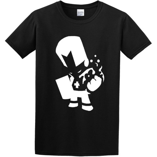 Men's Round Neck T-Shirt Castle Crasher Soft and Light Black