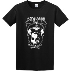 Men's Cotton Shirt Skeletonwitch (Legions from Beyond) Crew-Neck t-Shirt Black