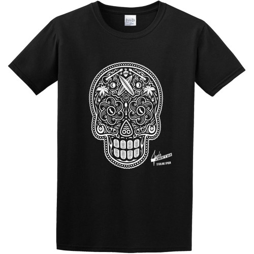 Men's T-Shirt Feel Soft Janes Addiction Sterling Spoon Band Double Stitch Sleeves and Hem Black Men's T-Shirt Feel Soft Janes Addiction Sterling Spoon Band Double Stitch Sleeves and Hem Black