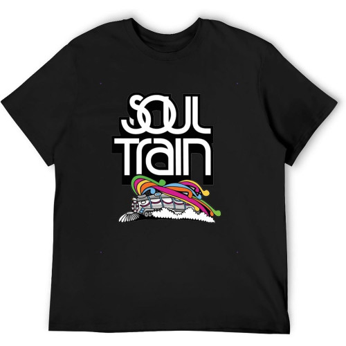 Men's Casual Shirt Soul Train R&B Retro Soul Funk Funky Old School Tv Show Comfortable Fabrics to accompany You All Summer Black Men's Casual Shirt Soul Train R&B Retro Soul Funk Funky Old School Tv Show Comfortable Fabrics to accompany You All Summer Black