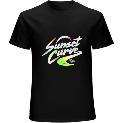 Sunset Curve Julie and The Phantoms Logo Unisex T-Shirt Graphic Printed Tee Mens Black Shirt Sunset Curve Julie and The Phantoms Logo Unisex T-Shirt Graphic Printed Tee Mens Black Shirt