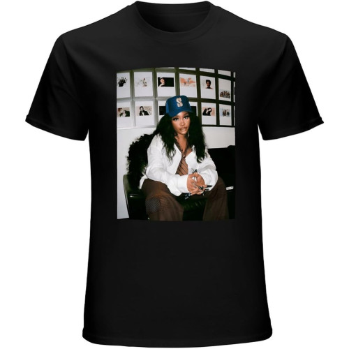 Sza Unisex T-Shirt Graphic Printed Tee Mens Black Shirt Sza Unisex T-Shirt Graphic Printed Tee Mens Black Shirt