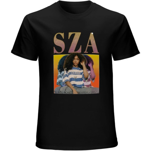 SZA Singer Unisex T-Shirt Graphic Printed Tee Mens Black Shirt SZA Singer Unisex T-Shirt Graphic Printed Tee Mens Black Shirt