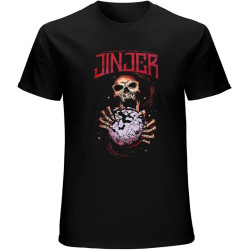 Jinjer Unisex T-Shirt Graphic Printed Tee Mens Black Shirt
