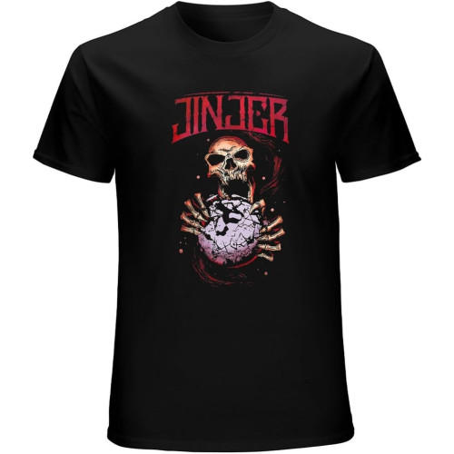 Jinjer Unisex T-Shirt Graphic Printed Tee Mens Black Shirt Jinjer Unisex T-Shirt Graphic Printed Tee Mens Black Shirt