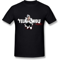 Men's Yelawolf Logo Black T Shirtarge Men's Yelawolf Logo Black T Shirtarge