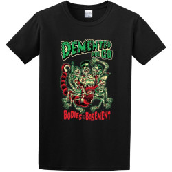 Unisex T-Shirt Demented are Go Black Unisex T-Shirt Demented are Go Black