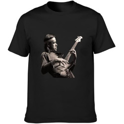 Unisex T-Shirt Jaco Pastorius Jazz Cool Retro Graphic Print Black