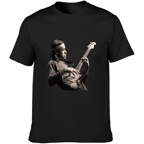 Unisex T-Shirt Jaco Pastorius Jazz Cool Retro Graphic Print Black