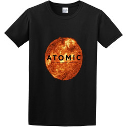 Unisex T-Shirt Mogwai Atomic Roll Art Black