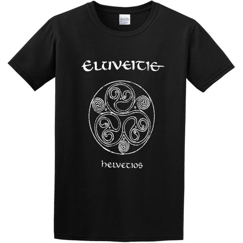 Adult T-Shirts Eluveitie Helvetios Black Adult T-Shirts Eluveitie Helvetios Black