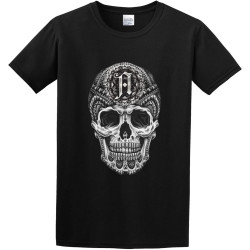 Unisex T-Shirt Architects Band Skull Metalcore Black Unisex T-Shirt Architects Band Skull Metalcore Black