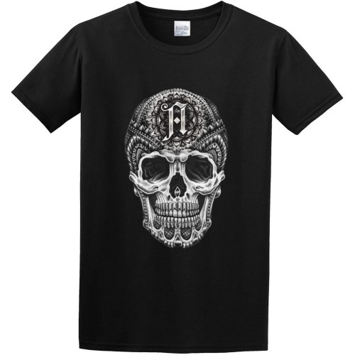 Unisex T-Shirt Architects Band Skull Metalcore Black
