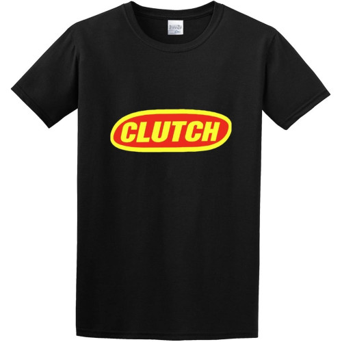 Men's T-Shirts Clutch Ouval Logo Black Men's T-Shirts Clutch Ouval Logo Black
