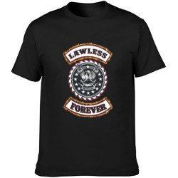 Unisex T-Shirt Wasp Lawless Forever Heavy Metal Band Black Unisex T-Shirt Wasp Lawless Forever Heavy Metal Band Black