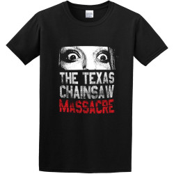 Men's T-Shirts Texas Chainsaw Massacre Don't Look Now Black Men's T-Shirts Texas Chainsaw Massacre Don't Look Now Black