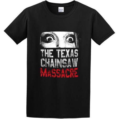Men's T-Shirts Texas Chainsaw Massacre Don't Look Now Black Men's T-Shirts Texas Chainsaw Massacre Don't Look Now Black