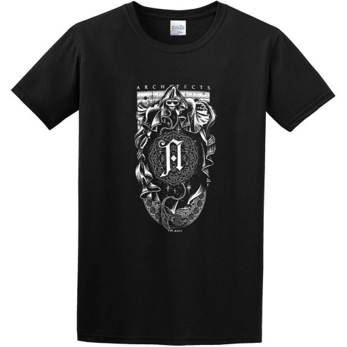 Fashion T-Shirts Architects Reaper Merch Rock Album Music Daybreaker Band Black Fashion T-Shirts Architects Reaper Merch Rock Album Music Daybreaker Band Black