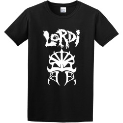 Adult T-Shirts Lordi Logo Black Adult T-Shirts Lordi Logo Black
