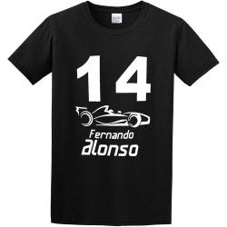 Fashion T-Shirts Fernando Alonso Ft Fernando Alonso 14 Formula Black Fashion T-Shirts Fernando Alonso Ft Fernando Alonso 14 Formula Black