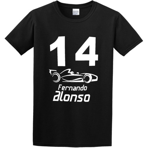 Fashion T-Shirts Fernando Alonso Ft Fernando Alonso 14 Formula Black Fashion T-Shirts Fernando Alonso Ft Fernando Alonso 14 Formula Black