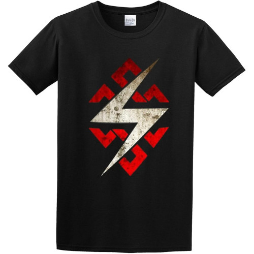 Adult T-Shirts Throbbing Gristle Industrial Punk Lightning Bolt Thunder Black Adult T-Shirts Throbbing Gristle Industrial Punk Lightning Bolt Thunder Black