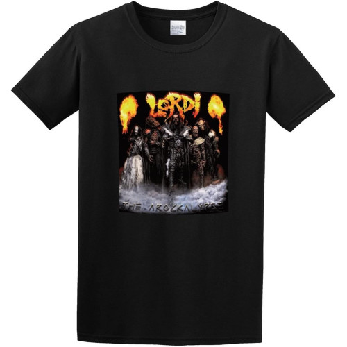 Fashion T-Shirts Lordi The Arockalypse 2007 Tour Band Merch Nos Black Fashion T-Shirts Lordi The Arockalypse 2007 Tour Band Merch Nos Black