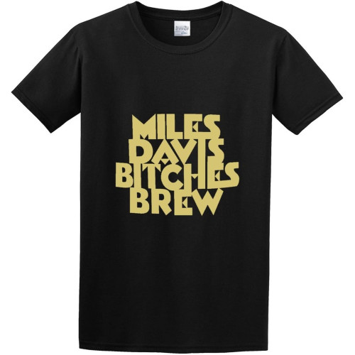 Fashion T-Shirts Miles Davis Bitches Brew Free Jazz Rare Vinyl Black Fashion T-Shirts Miles Davis Bitches Brew Free Jazz Rare Vinyl Black