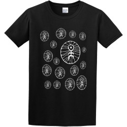 Fashion T-Shirts Einsturzende Neubauten Logo Black