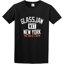 Fashion T-Shirts Glassjaw 'New York' Black Fashion T-Shirts Glassjaw 'New York' Black