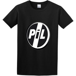 Men's T-Shirts Public Image Ltd Logo Black