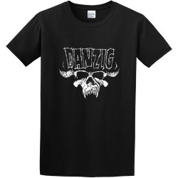 Adult T-Shirts Danzig ' Logo' Black Adult T-Shirts Danzig ' Logo' Black