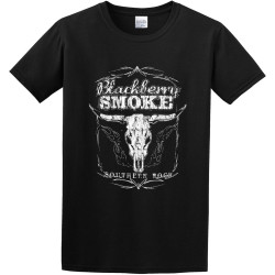 BlackBerry Smoke Men's 100% Cotton Casual T-Shirt