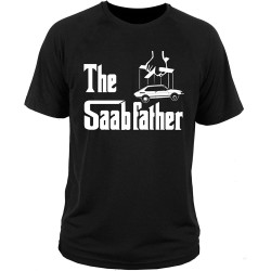 Cool Tee Shirt Mens T Shirt T-Shirt Car Saab 900 | Turbo Aero 9-3 9-5 The Saabfather Black Cool Tee Shirt Mens T Shirt T-Shirt Car Saab 900 | Turbo Aero 9-3 9-5 The Saabfather Black