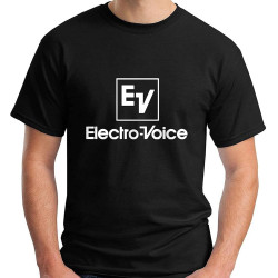 Ev Electro Voice Audio Short Sleeve Black Men's T-Shirt Black Ev Electro Voice Audio Short Sleeve Black Men's T-Shirt Black