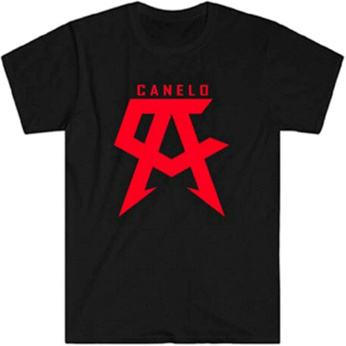 Saul Alvarez Canelo Red Logo Men's T-Shirt Saul Alvarez Canelo Red Logo Men's T-Shirt