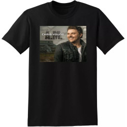 Chris Young T Shirt am a. . Vinyl cd Cover Black Chris Young T Shirt am a. . Vinyl cd Cover Black