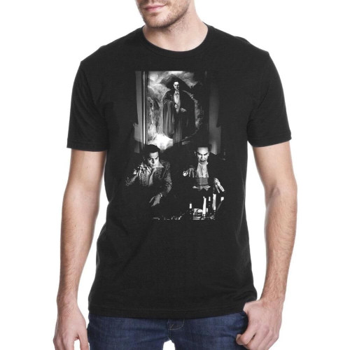 T-Shirt ed Wood Johnny Depp Dracula bela Lugosi Black Black