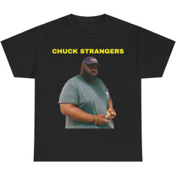 Chuck Strangers T Shirt Black Chuck Strangers T Shirt Black