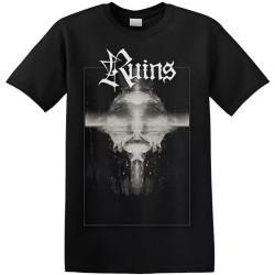 Ruins - 'Dripping Moon' T-Shirt Black