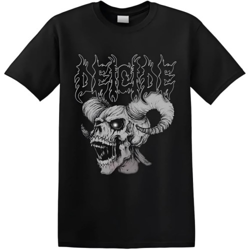 Deicide - 'Skull Horns' T-Shirt Black Deicide - 'Skull Horns' T-Shirt Black