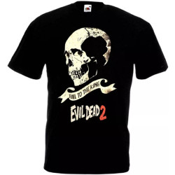 Evil Dead 2 v.2 T Shirt Black Movie Poster Horror Black Evil Dead 2 v.2 T Shirt Black Movie Poster Horror Black
