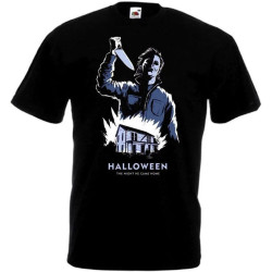 Halloween T Shirt Black Movie Poster 4 Black Halloween T Shirt Black Movie Poster 4 Black