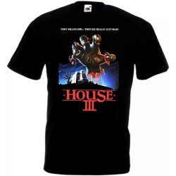 House v3 T Shirt Black Horror Movie Poster Black House v3 T Shirt Black Horror Movie Poster Black