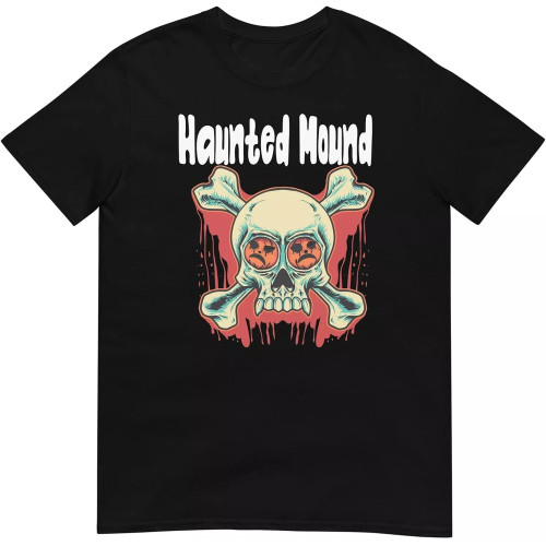 I Love Haunted Mound Hauntaholics Funny Haunted Short-Sleeve Unisex T-Shirt Black I Love Haunted Mound Hauntaholics Funny Haunted Short-Sleeve Unisex T-Shirt Black