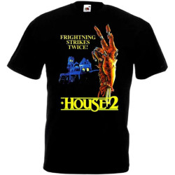 House v2 T Shirt Black Horror Movie Poster Black House v2 T Shirt Black Horror Movie Poster Black