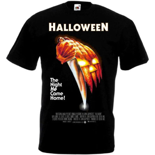 Halloween Movie Poster T Shirt Black Halloween Movie Poster T Shirt Black