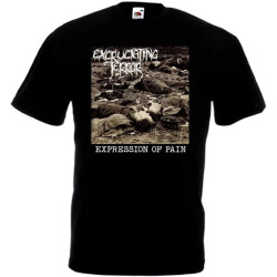 Excruciating Terror v13 Expression of Pain t-Shirt Hardcore Punk Black Excruciating Terror v13 Expression of Pain t-Shirt Hardcore Punk Black