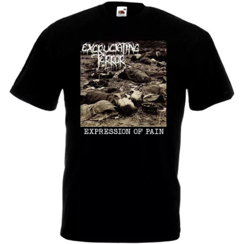 Excruciating Terror v13 Expression of Pain t-Shirt Hardcore Punk Black Excruciating Terror v13 Expression of Pain t-Shirt Hardcore Punk Black